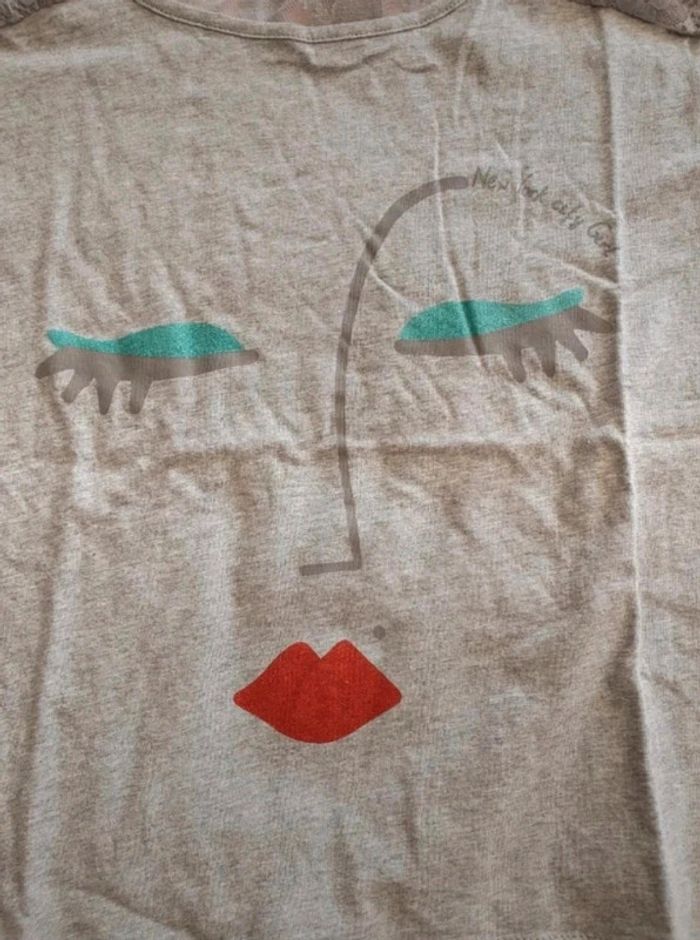 T-shirt  gris inside 12 ans - photo numéro 2