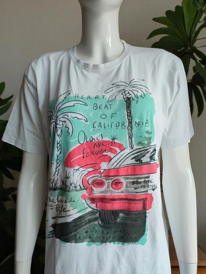 T shirt imprimé voiture - photo numéro 2