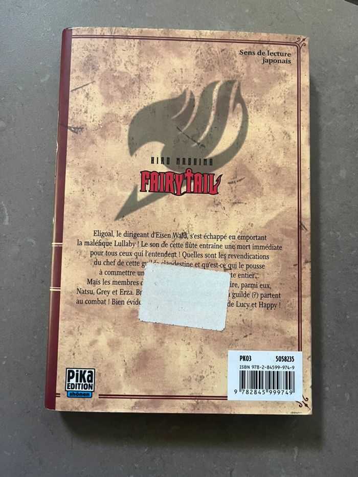 Livre manga fairy tail 3 - photo numéro 2