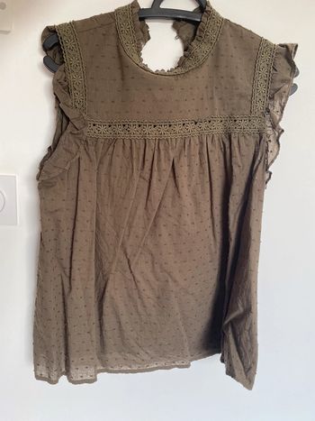 Blouse kaki
