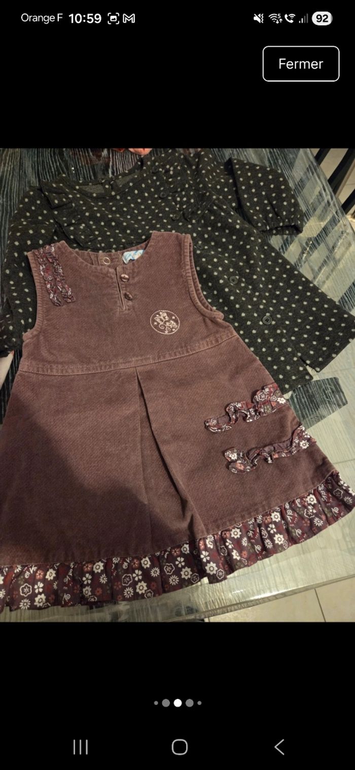 Habits bebe fille - photo numéro 5