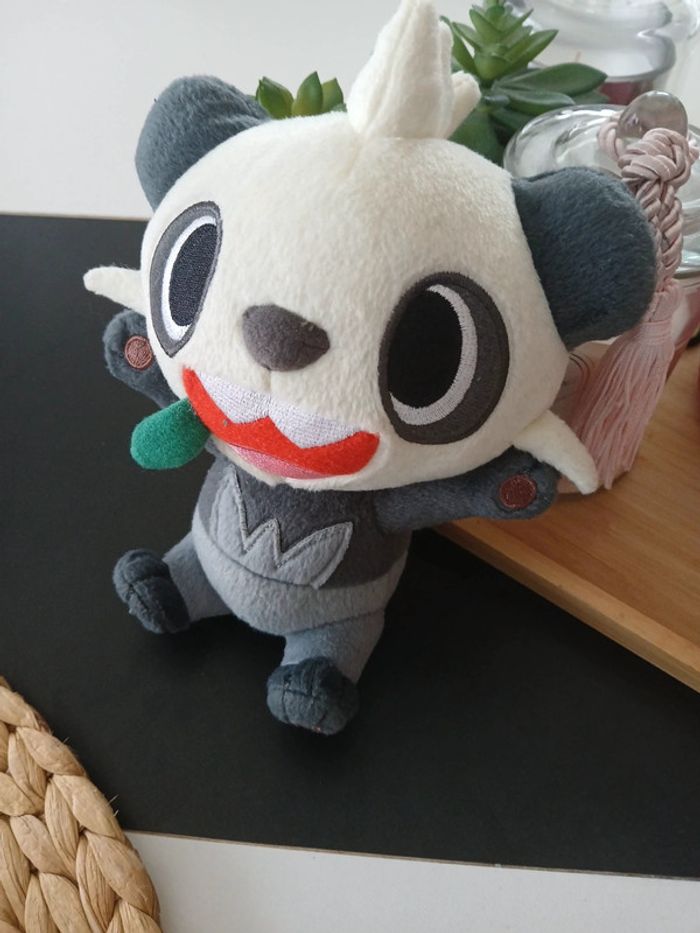 Péluche Pokemon panda Pancham🌿🎁 - photo numéro 4