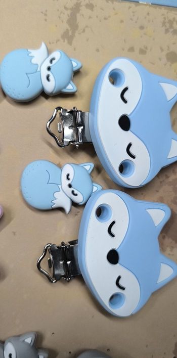 Clips 52 mm silicone