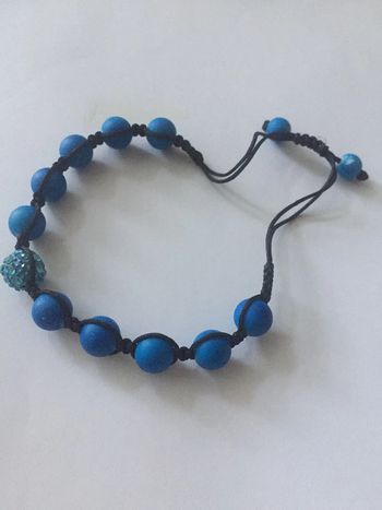 Bracelet Shamballa Bleu
