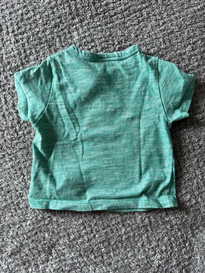 T-shirt manche courte imprimer (3mois) - photo numéro 3