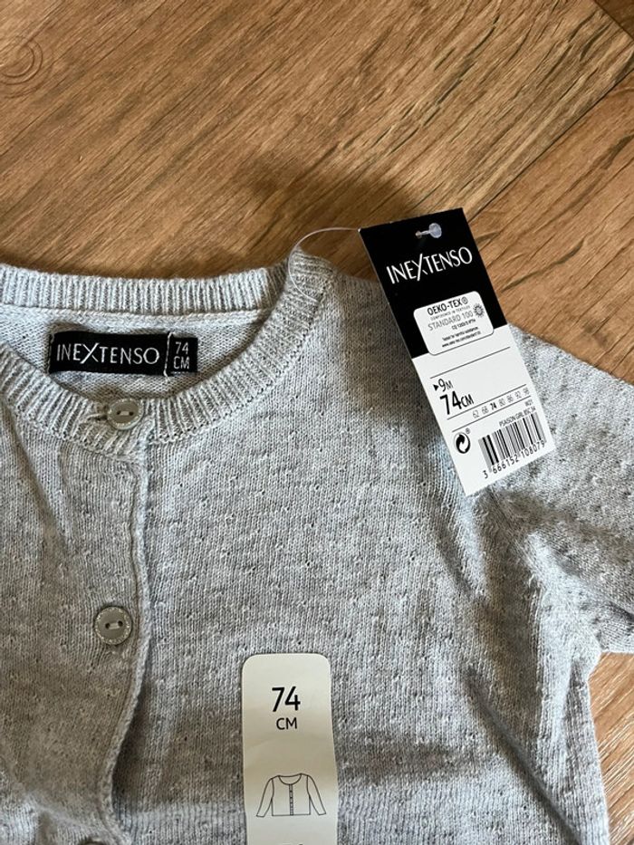 Gilet gris neuf - photo numéro 2
