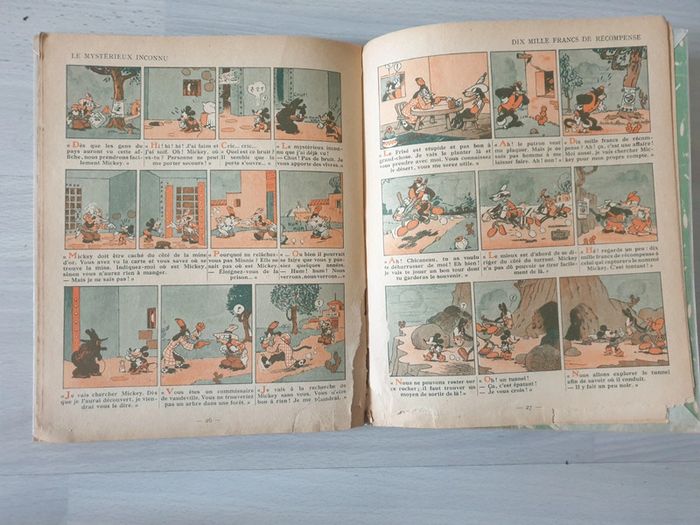Magnifique livre mickey ancien 1935 - photo numéro 3