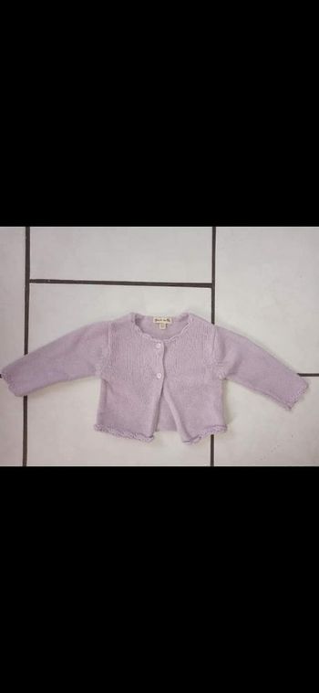 Gilet fille 3 mois 60 cm