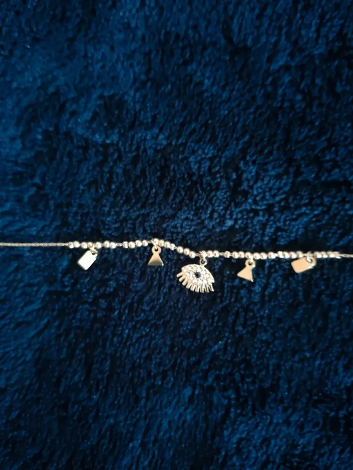 Bracelet breloque acier inoxydable