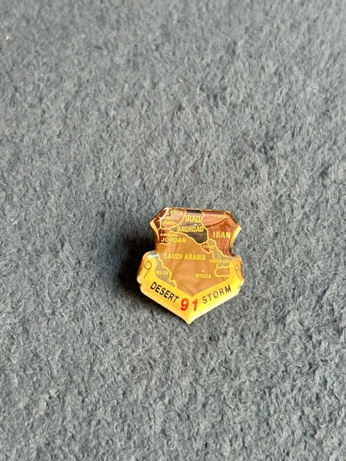 Lot de 6 pin’s badge 90 dessert 91 storm et air force united states army - photo numéro 5