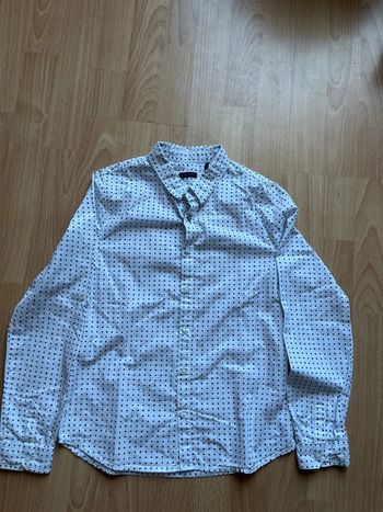Chemise imprimée IKKS / 10 ans / Noir et blanche / Excellent état