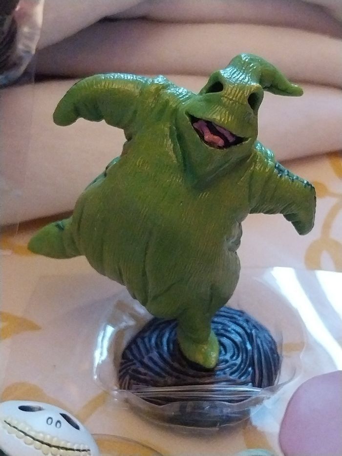 2 Figurines Sally et Oogie Boogie L'Étrange Noël de Monsieur Jack Disney - photo numéro 5