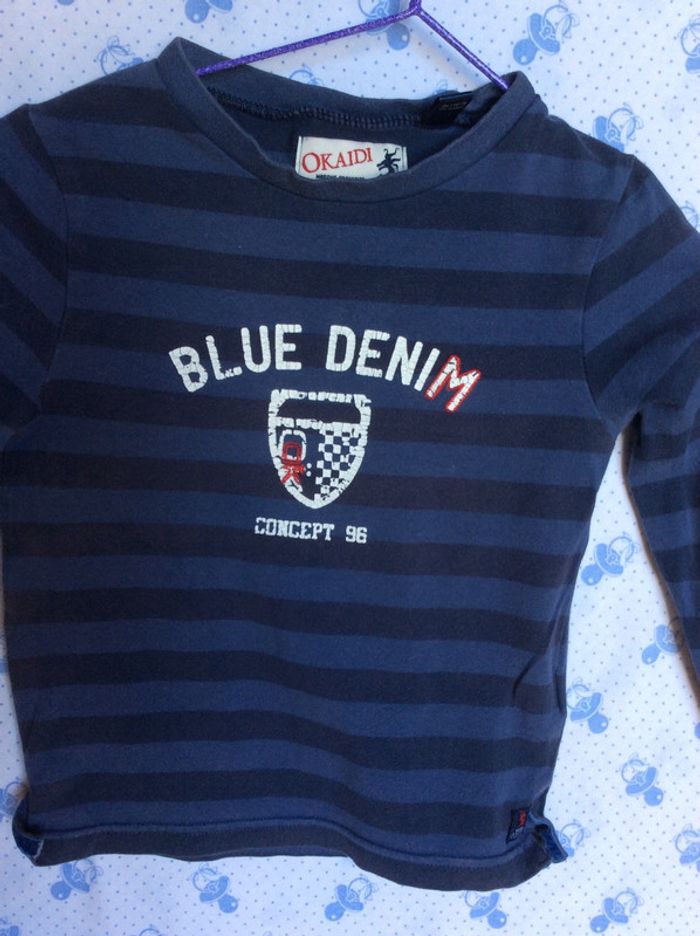 Haut Manches longues#okaidi# 4 Ans