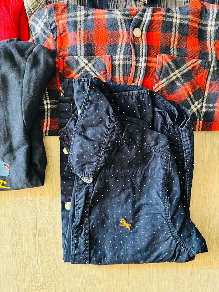 Lot de vêtements enfant garçon automne hiver multiples marques - photo numéro 3
