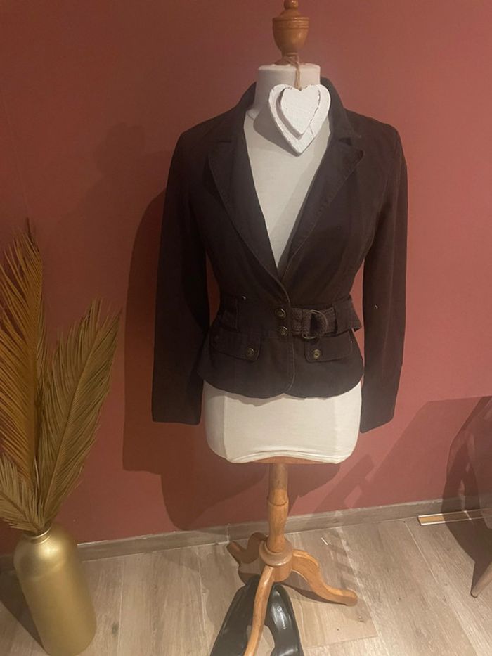 Veste courte marron T36