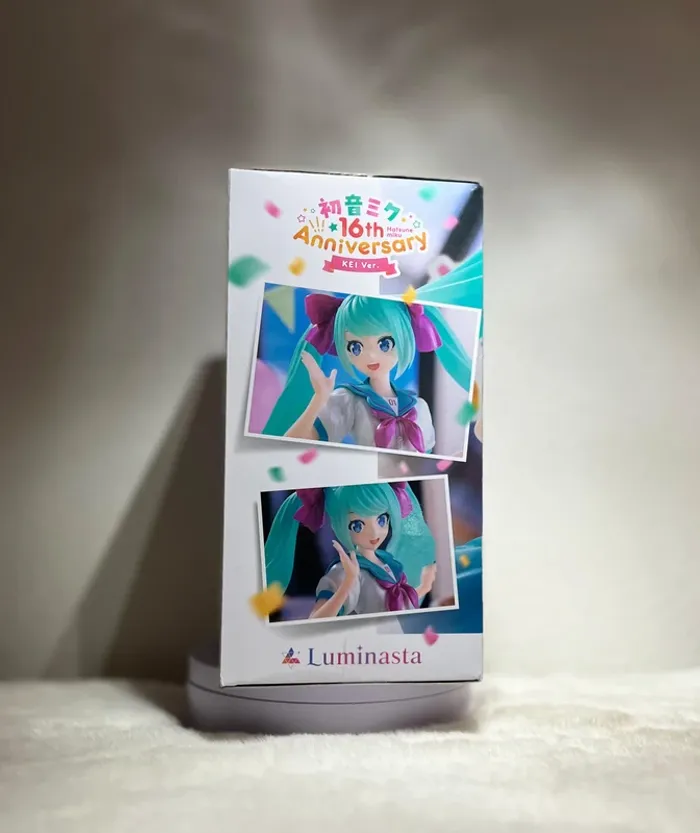 Figurine Hatsune Miku Luminasta 16th Anniversary KEI - photo numéro 4
