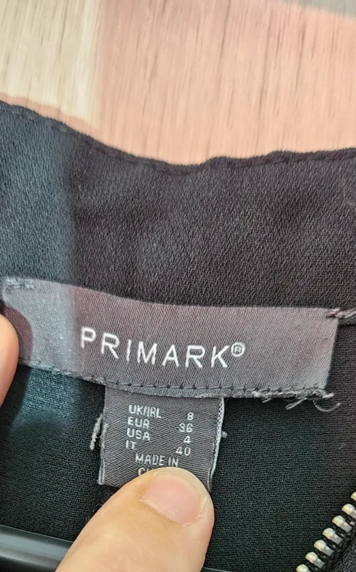 Blouse robe noire chic Primark taille 36 - photo numéro 5