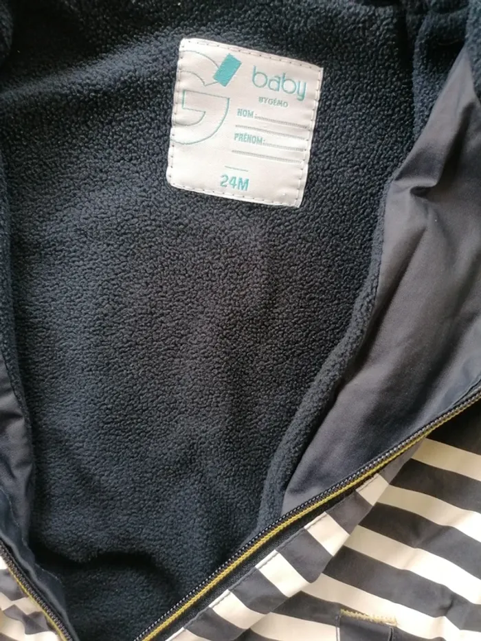 Blouson imperméable - Baby by Gémo - 24 mois - photo numéro 2
