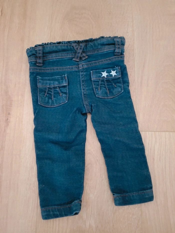 Jean fille Tape à l'Oeil 6 mois - photo numéro 3