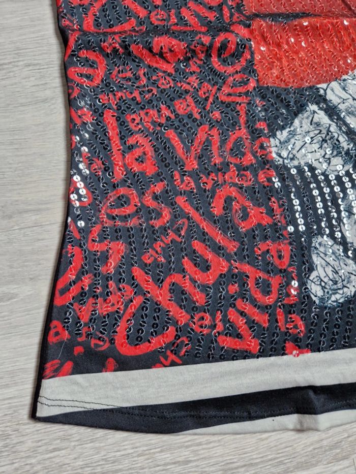 Débardeur Desigual XS avec sequins - photo numéro 2