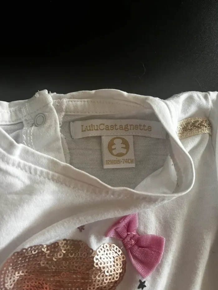 T-shirt manches longues 12 mois - photo numéro 2