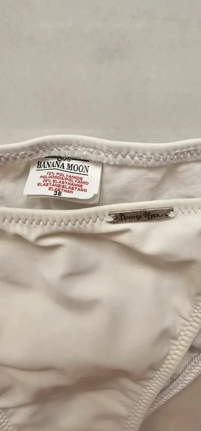 Maillot de bain blanc Banana Moon 36 - photo numéro 5