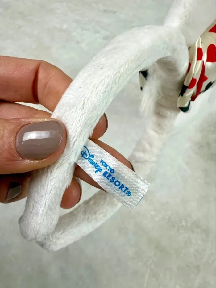 Ensemble Ears (serre-tête) et sacoche Disney Lapin Blanc Alice - Tokyo Disneyland - photo numéro 17