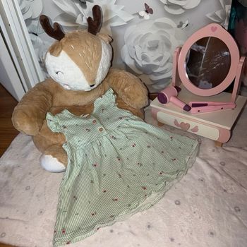 Jolie petite robe verte - T18mois - Gémo 