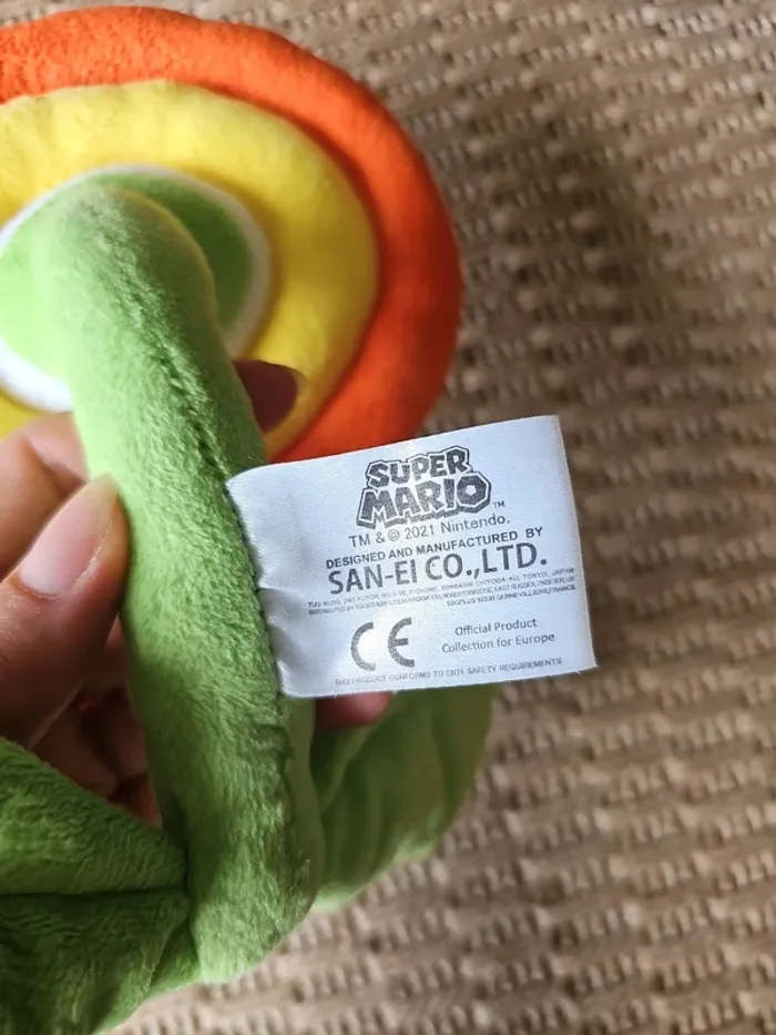Peluche fleur de feu super mario - photo numéro 4