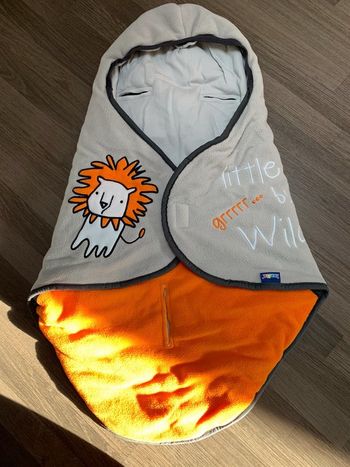 Couverture bébé adaptable sans cosy, poussette