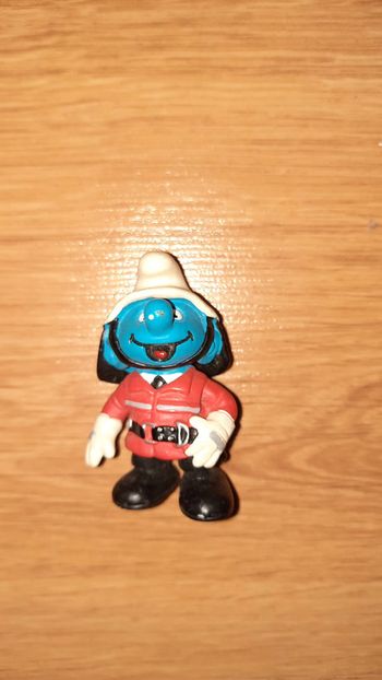 schtroumpf pompier