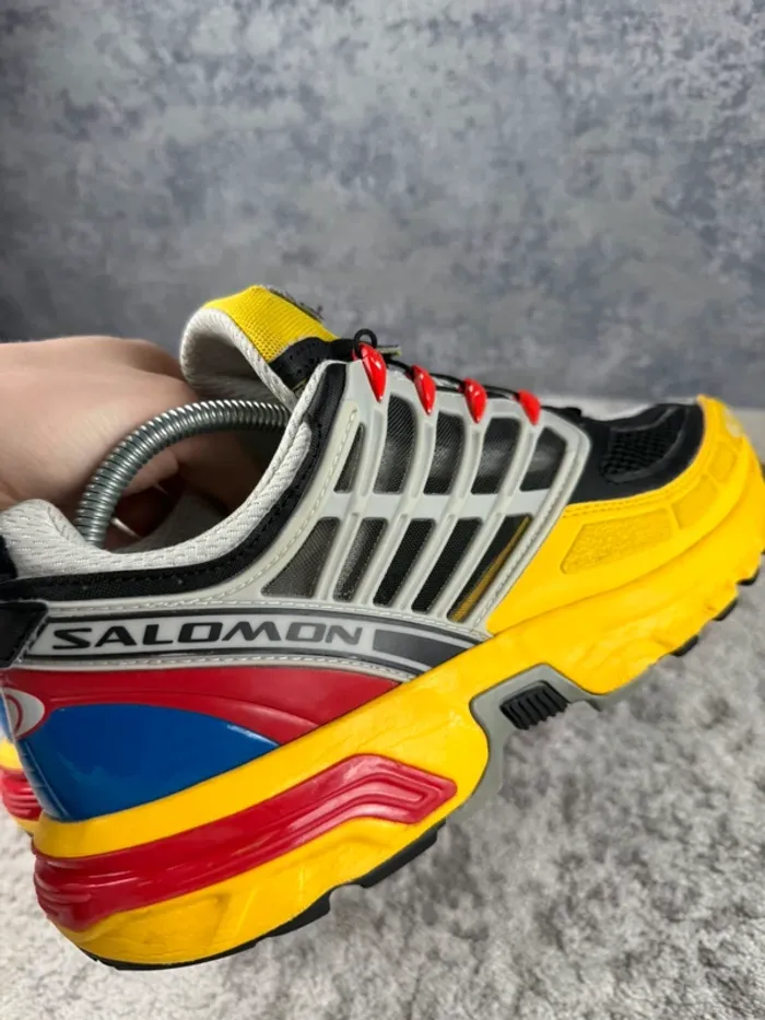 Salomon ACS Pro - Black Lemon High Risk Red - Black & Yellow & Red - photo numéro 16