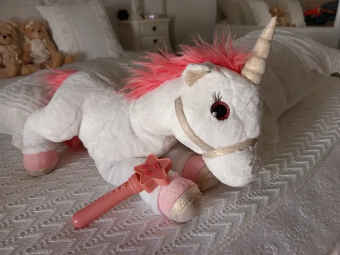 Grande peluche licorne Lica Bella interactive - photo numéro 3