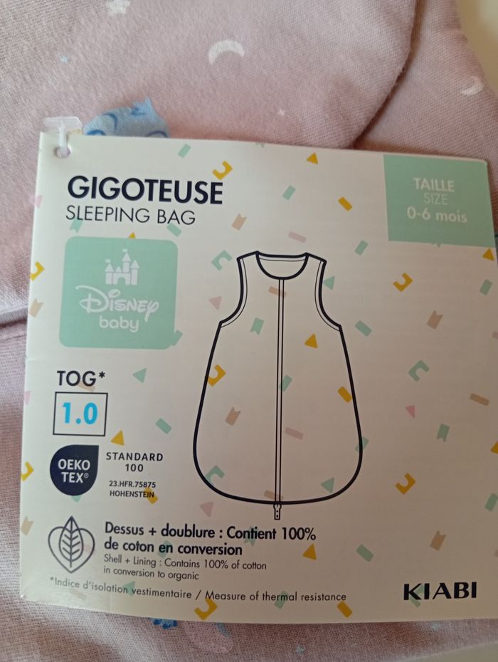 Gigoteuse Disney stitch 0-6mois Kiabi neuve avec étiquette - photo numéro 3