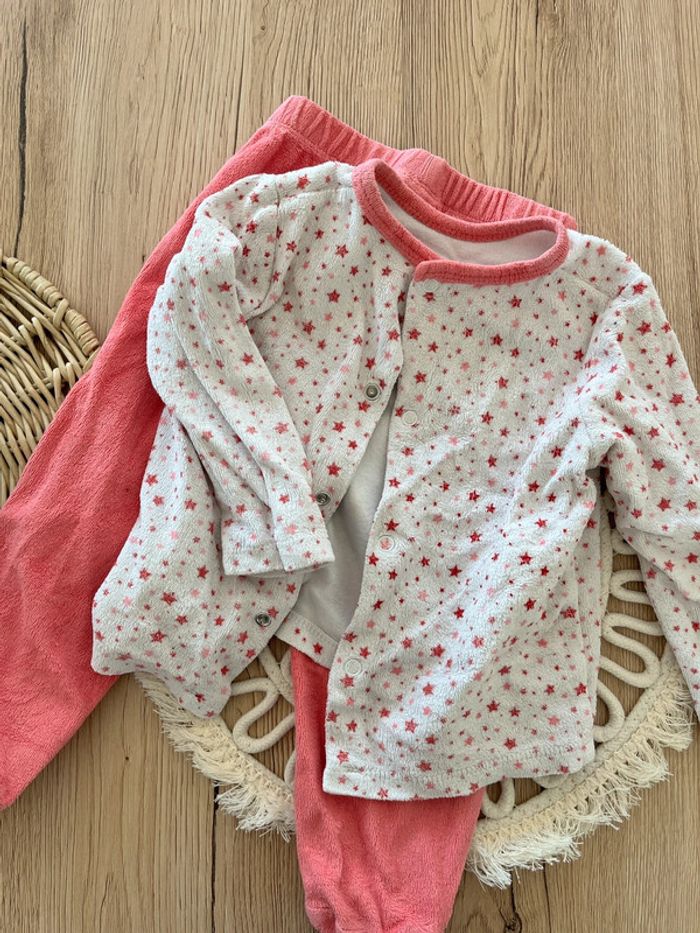 Pyjama Minnie 12 mois Disney Baby - photo numéro 2