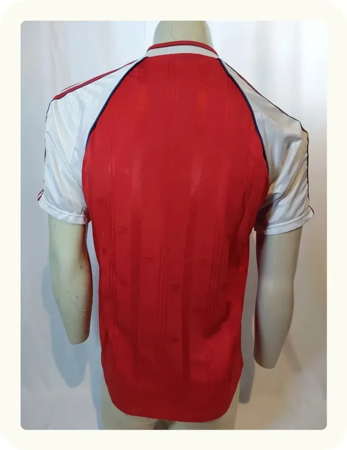 Maillot football Arsenal vintage années 80 taille M - photo numéro 3