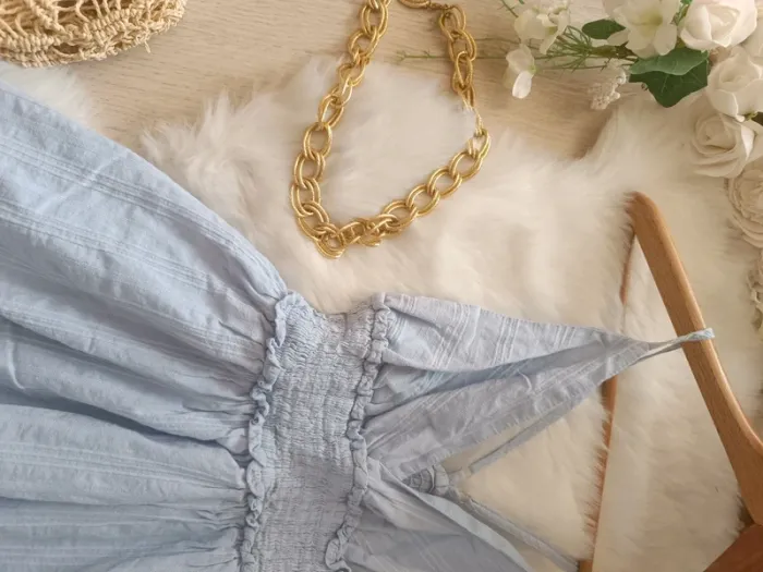 Jolie robe bohème taille S - photo numéro 2