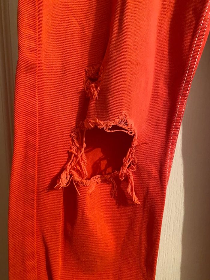 Jeans rouge T42 - photo numéro 2