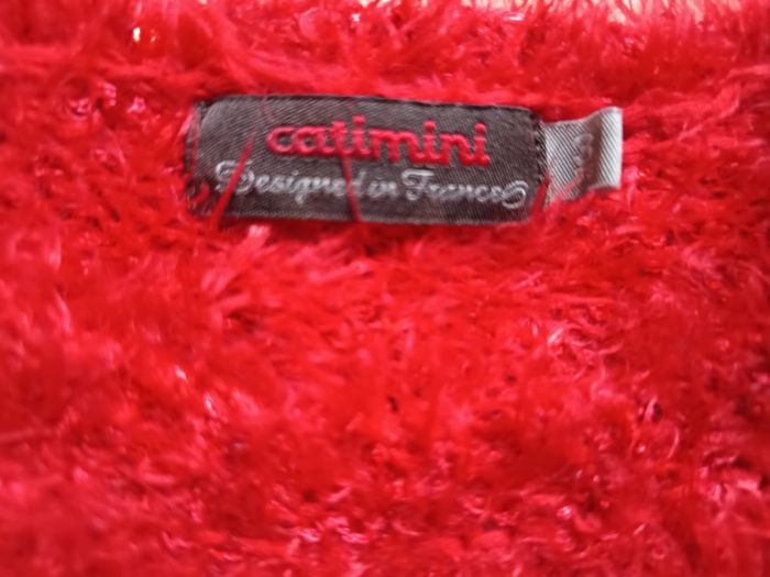 Pull rouge scintillant - photo numéro 4