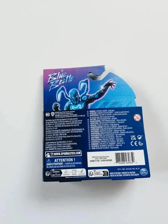 Figurine DC Comics Blue Beetle battle mode - photo numéro 2