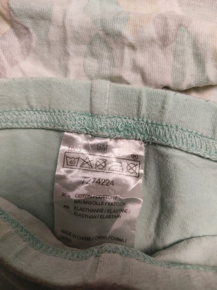 9 mois. Ensemble robe et short - photo numéro 7