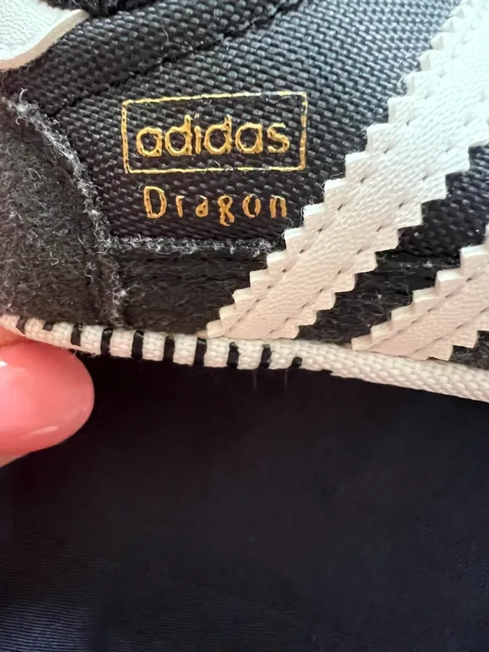 Basket adidas Mixte bébé Dragon L2w Crib Sneakers Basses, taille 18 très bon état - photo numéro 3