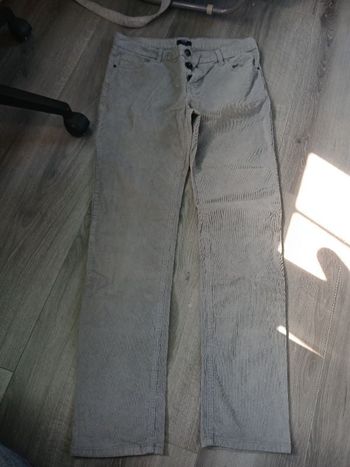 Pantalon velours fin