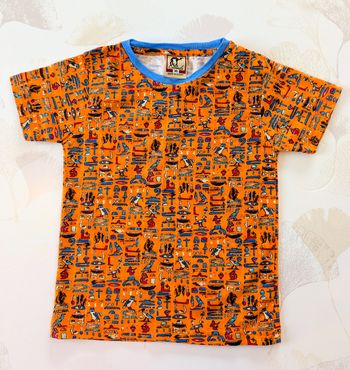 Tee-shirt garçon motif égyptien 3 ans 