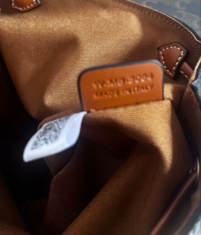 Sac à dos Céline marron et camel neuf - photo numéro 9