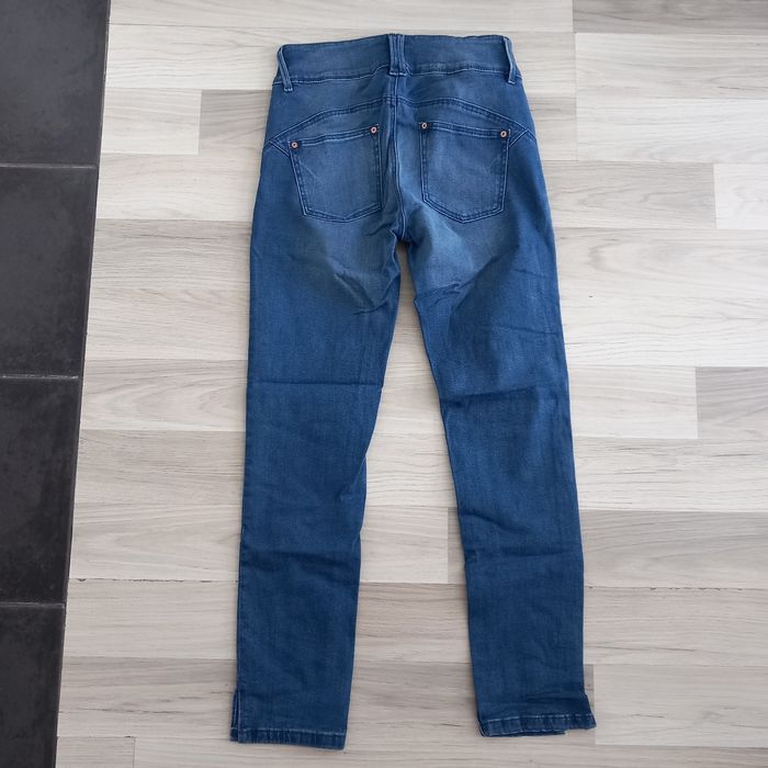 Jean femme sculptant bleu Tex taille 38 - photo numéro 6