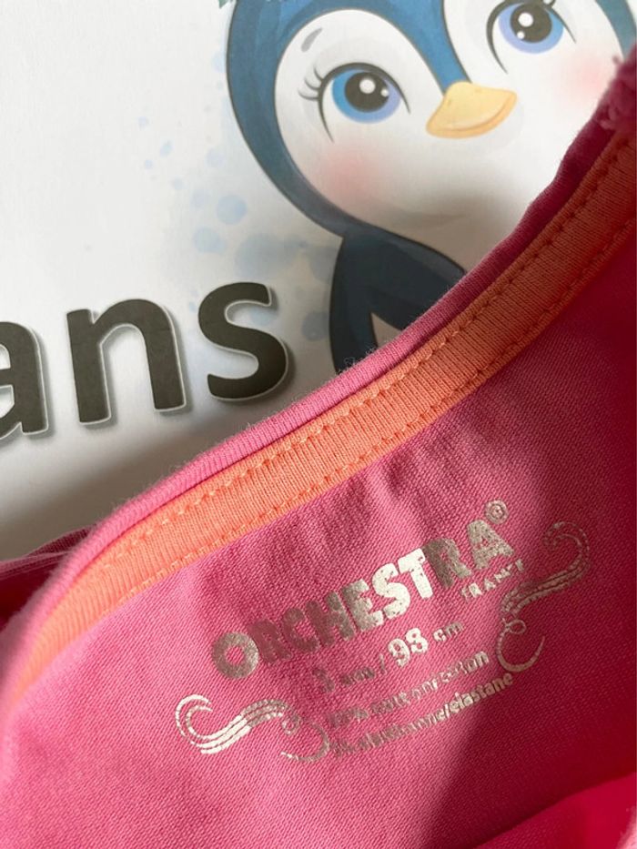 Lot 2 T-shirt manches courtes Orchestra 3 ans - photo numéro 4