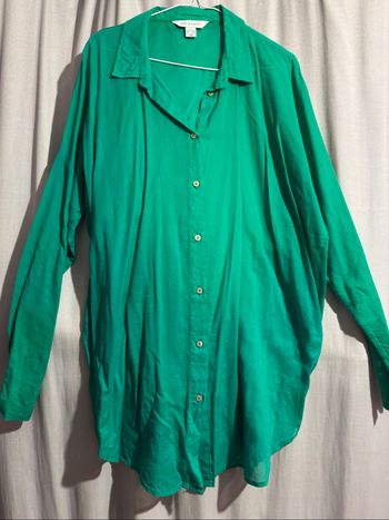Chemise verte femme