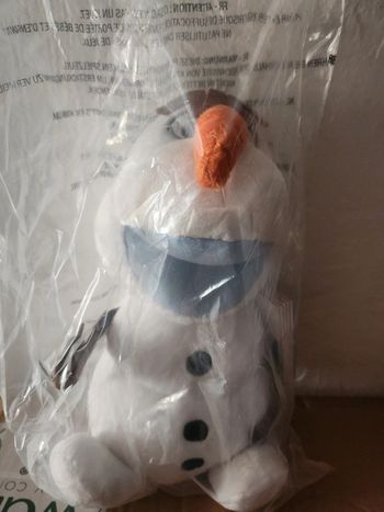Peluche Olaf neuve Biosynex