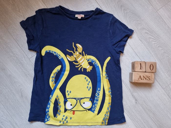 Tee-shirt pieuvre 10 ans
